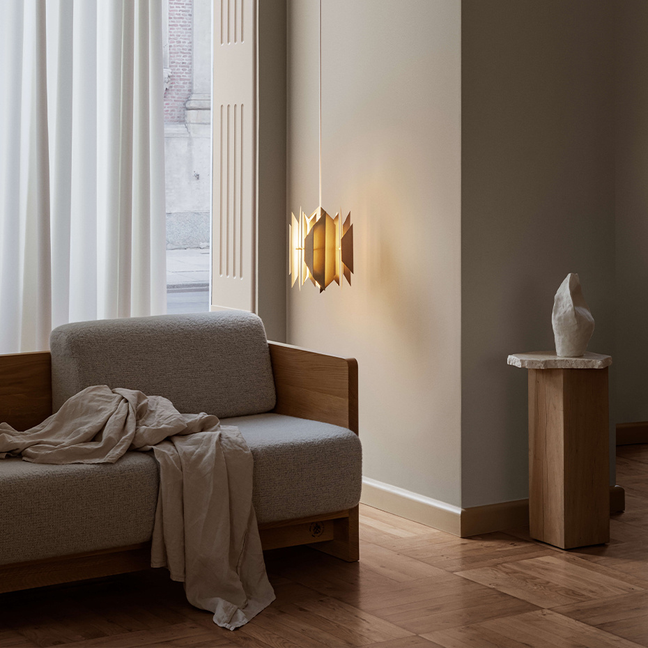 Divan 2 245 Pendel Brass