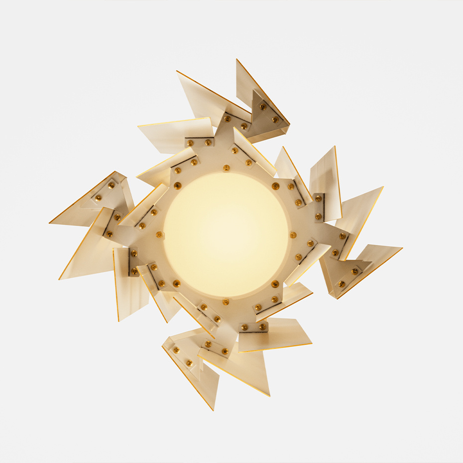 Divan 2 550 Pendel Brass