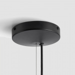 Repose 175 Pendel Black/Opal Glass Repose 175 Pendel Black/Opal Glass