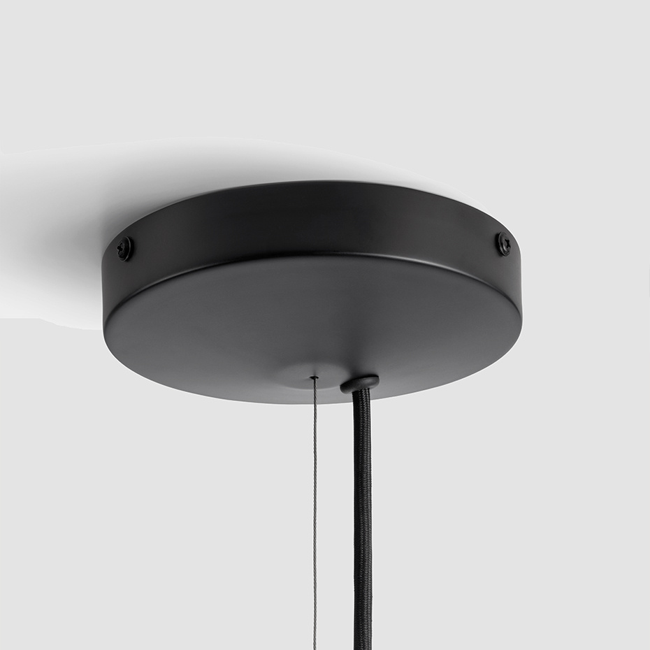 Repose 260 Pendel Black/Opal Glass