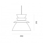 Sundowner 250 Pendel White Sundowner 250 Pendel White
