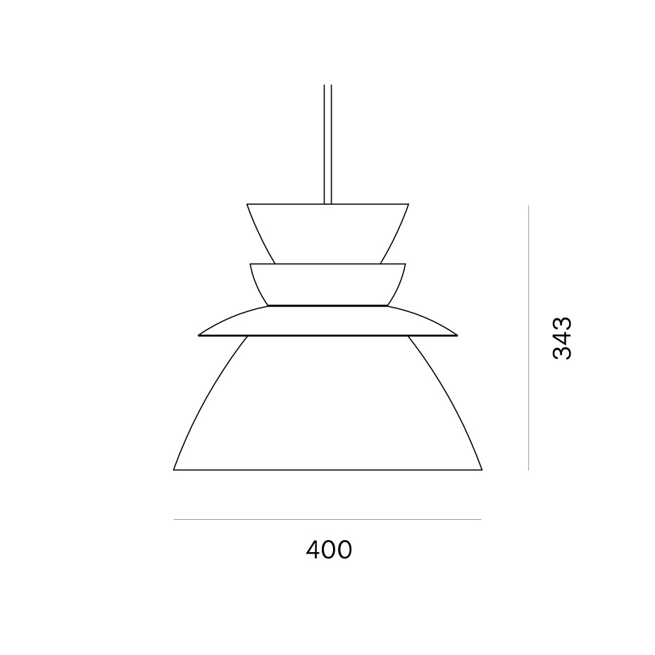 Sundowner 400 Pendel Black