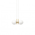 Memoir 120 II Pendel Brass/Opal Glass Memoir 120 II Pendel Brass/Opal Glass