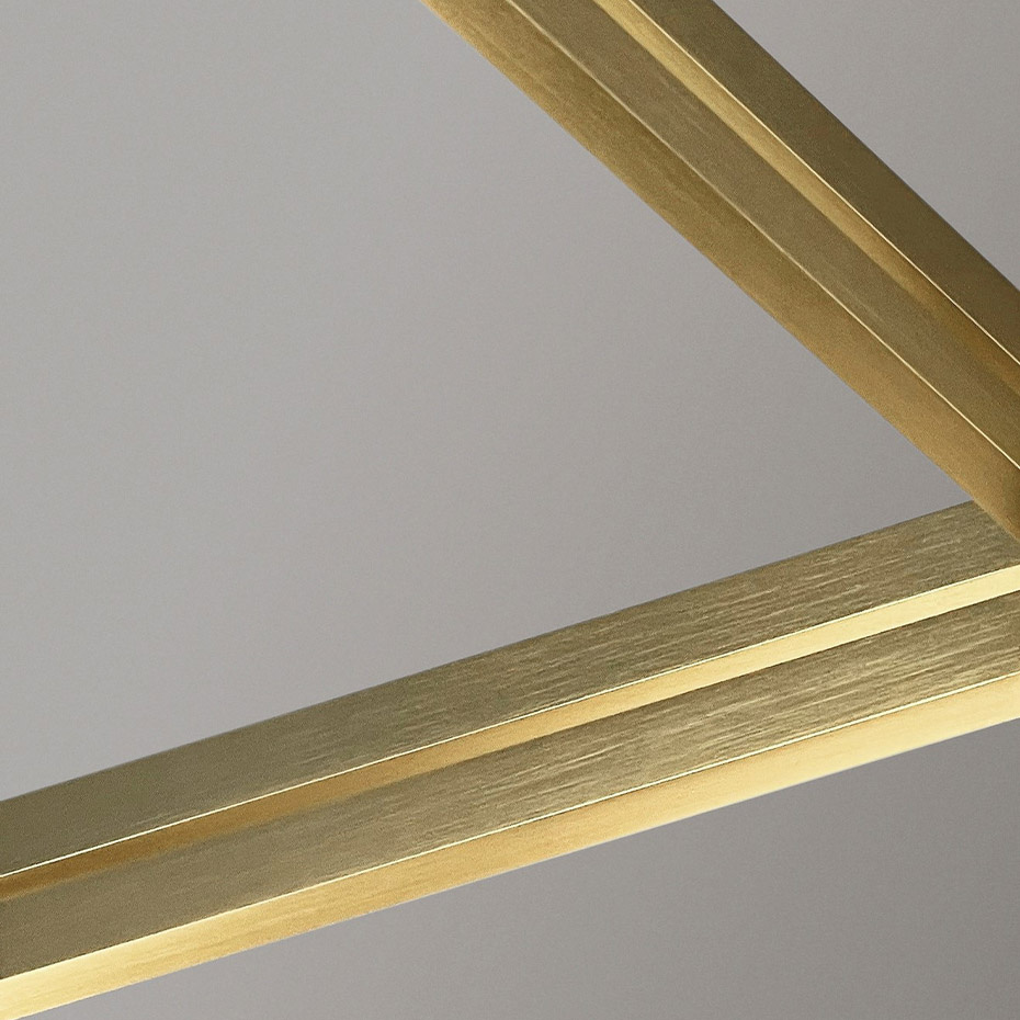 Memoir 120 III Ljuskrona Brass/Opal Glass