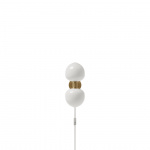 Memoir 120 II Vägglampa Brass/Opal Glass Memoir 120 II Vägglampa Brass/Opal Glass