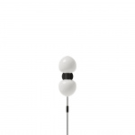 Memoir 120 II Vägglampa Black/Opal Glass Memoir 120 II Vägglampa Black/Opal Glass