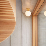 Memoir 120 Plafond Black/Opal Glass Memoir 120 Plafond Black/Opal Glass