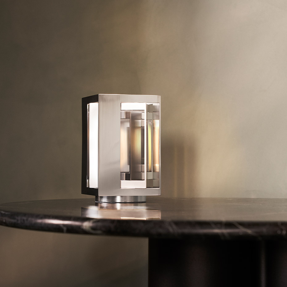 Kassablanka 142 Bordslampa Aluminium