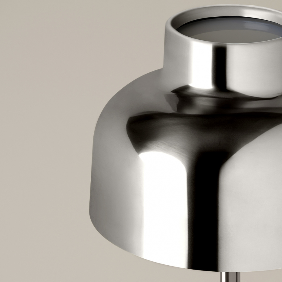 M64 Bordslampa Polished Aluminum