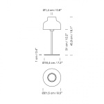 M64 Color Bordslampa Off-White M64 Color Bordslampa Off-White