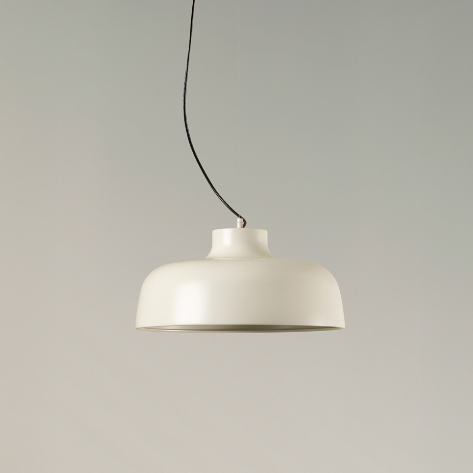 M68 Pendel Matt White Grey