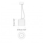 Maija 15 Pendel White Maija 15 Pendel White