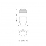 Maija 15 Bordslampa White Maija 15 Bordslampa White