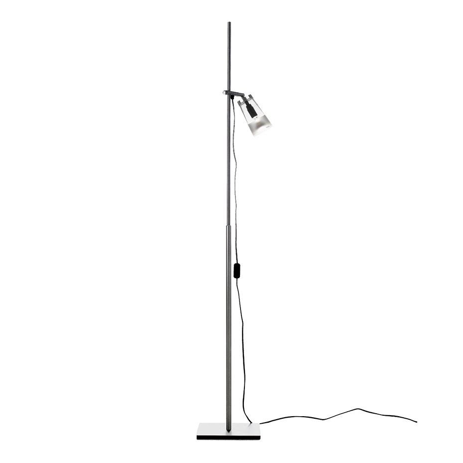 Manhattan 16 Golvlampa Frostat Horisontellt Band