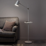 Linear Golvlampa Svart Linear Golvlampa Svart