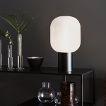 Brooklyn Bordslampa Liten Svart/Opalglas Brooklyn Bordslampa Liten Svart/Opalglas