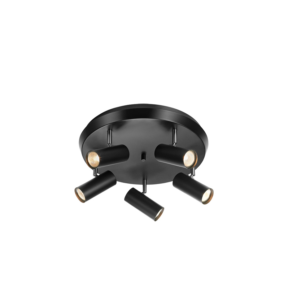 Torino 5 Spotlight Svart