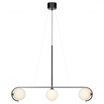 Pals Pendel Svart/Opalglas Pals Pendel Svart/Opalglas