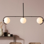 Pals Pendel Svart/Opalglas Pals Pendel Svart/Opalglas