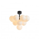Merlot Plafond Svart/Opalglas Merlot Plafond Svart/Opalglas