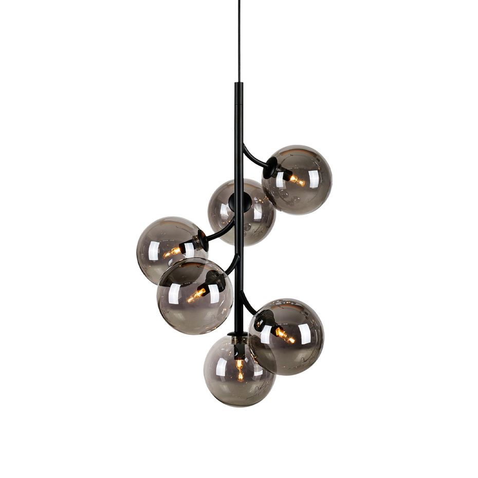 Callisto Pendel Svart/Rökfärgad