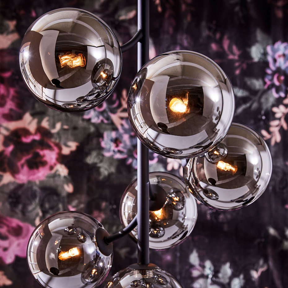 Callisto Pendel Svart/Rökfärgad