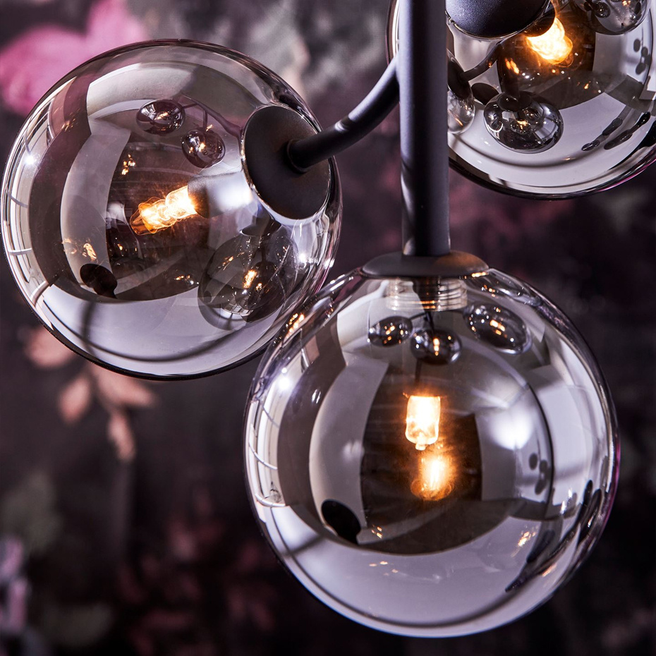 Callisto Pendel Svart/Rökfärgad