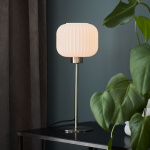 Sober Bordslampa Stål/Opalglas Sober Bordslampa Stål/Opalglas