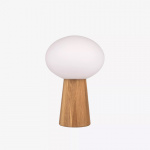 Pater Bordslampa Ek/Opalglas Pater Bordslampa Ek/Opalglas