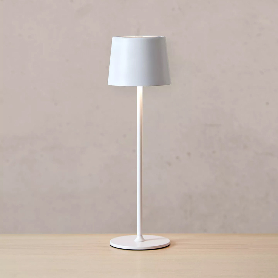 Fiore Portabel Bordslampa Mattvit