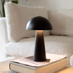 Fungi Portabel Bordslampa Mattsvart Fungi Portabel Bordslampa Mattsvart