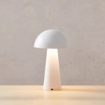 Fungi Portabel Bordslampa Mattvit Fungi Portabel Bordslampa Mattvit