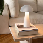 Fungi Portabel Bordslampa Mattvit Fungi Portabel Bordslampa Mattvit