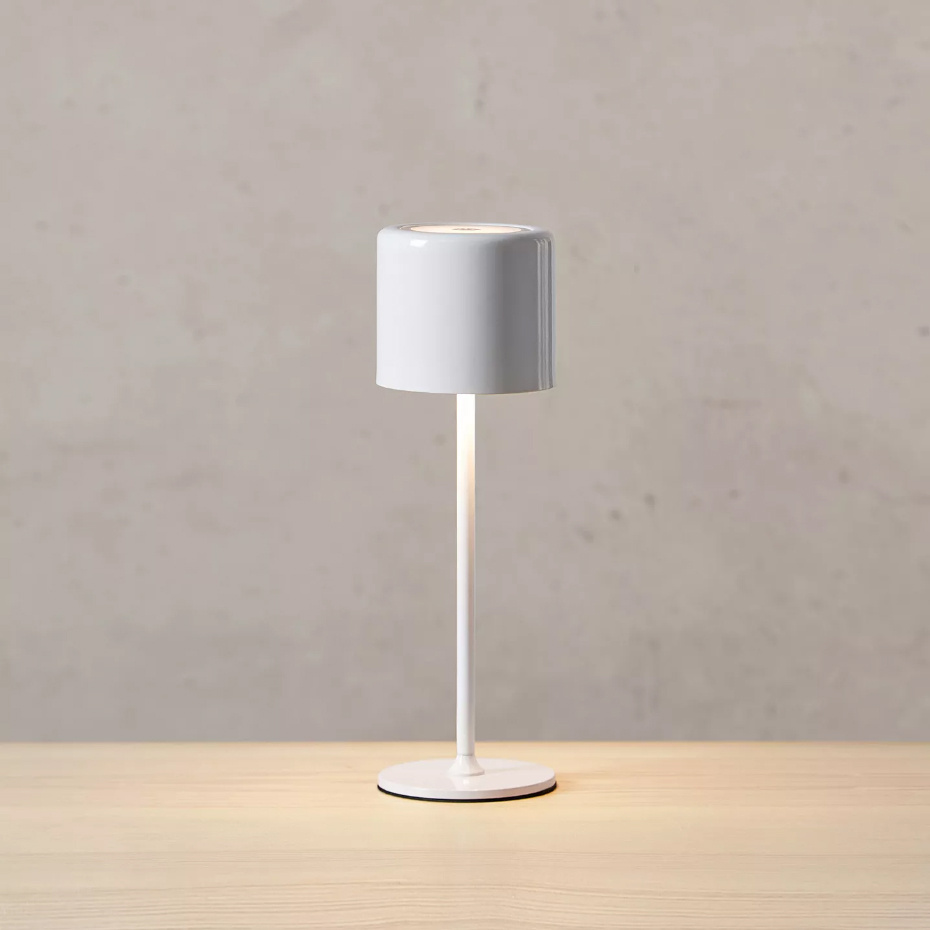 Filo Portabel Bordslampa Mattvit