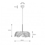 Styrka Pendel 63cm Beige Styrka Pendel 63cm Beige