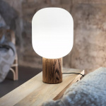 Skene Bordslampa Trä/Opalglas Skene Bordslampa Trä/Opalglas