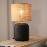 Montagna Bordslampa Liten Svart/Natur Montagna Bordslampa Liten Svart/Natur