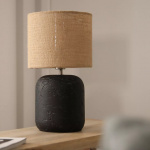 Montagna Bordslampa Liten Svart/Natur Montagna Bordslampa Liten Svart/Natur