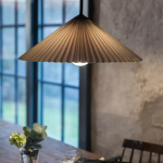 Plisado Pendel 50cm Grå Plisado Pendel 50cm Grå