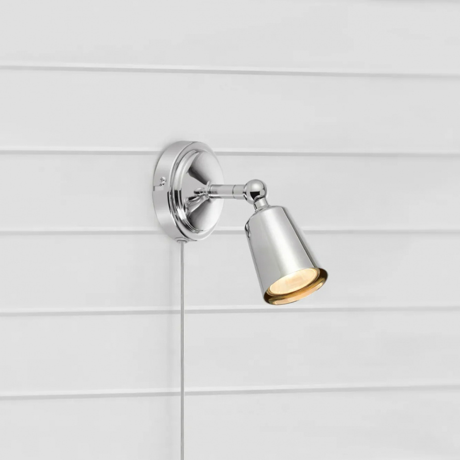 Tiny Vägglampa Krom