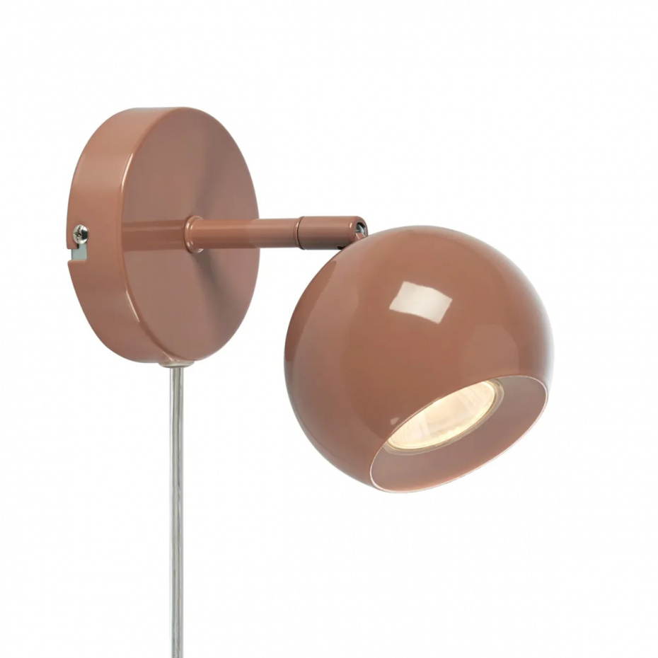 Pop Vägglampa Brun