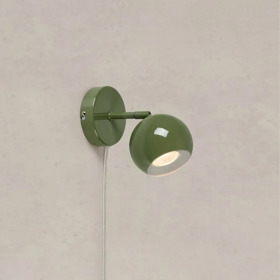 Pop Vägglampa Grön
