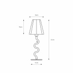 Veya Bordslampa Svart/Beige Veya Bordslampa Svart/Beige