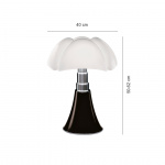 Pipistrello Medium Bordslampa Mörkbrun Pipistrello Medium Bordslampa Mörkbrun