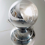 Mirror Ball Large LED Pendel Silver Mirror Ball Large LED Pendel Silver
