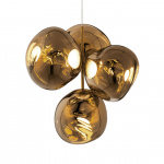 Melt Small LED Ljuskrona Bronze Melt Small LED Ljuskrona Bronze