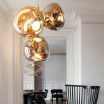 Melt Small LED Ljuskrona Gold Melt Small LED Ljuskrona Gold