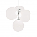 Melt Small LED Ljuskrona Opalescent/Silver Melt Small LED Ljuskrona Opalescent/Silver