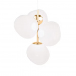 Melt Small LED Ljuskrona Opalescent/Gold Melt Small LED Ljuskrona Opalescent/Gold