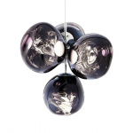 Melt Small LED Ljuskrona Smoke Melt Small LED Ljuskrona Smoke